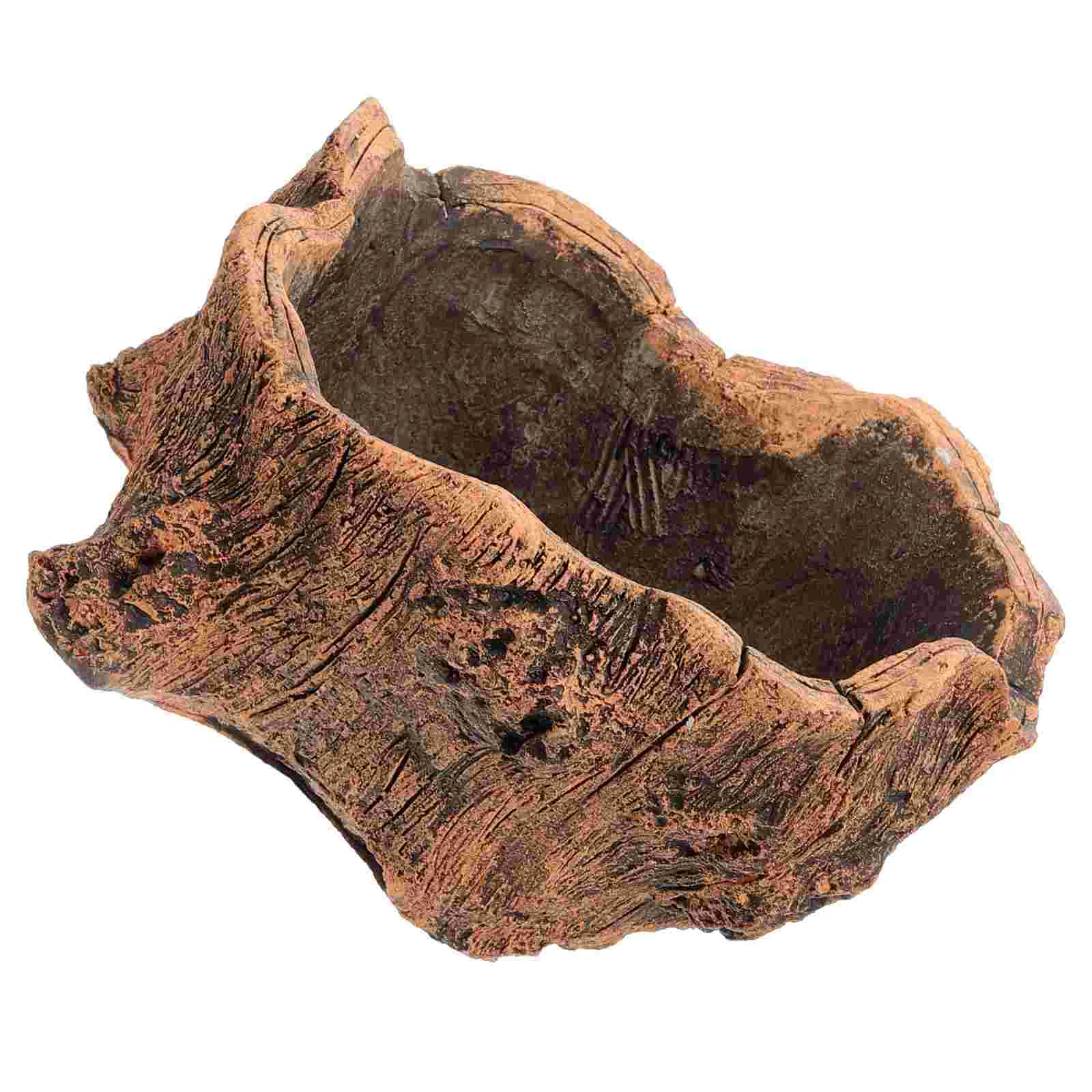 Цветочный горшок из искусственного дерева креативный садовый для растений