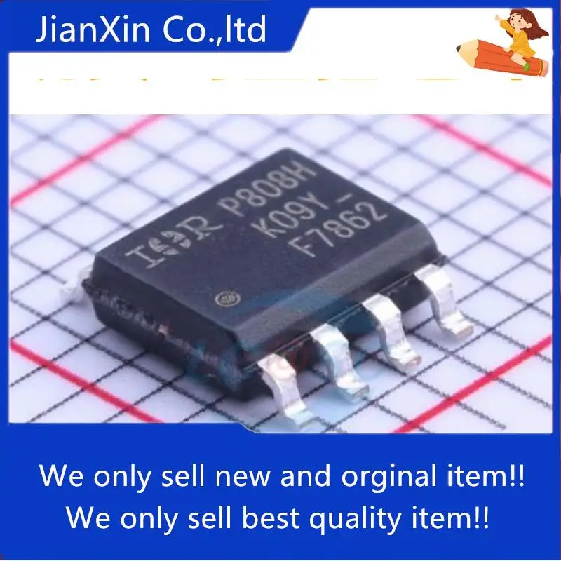 

20 orginal new IRF7862TR IRF7862TRPBF SOIC-8 F7862 IR N-channel 30V 21A