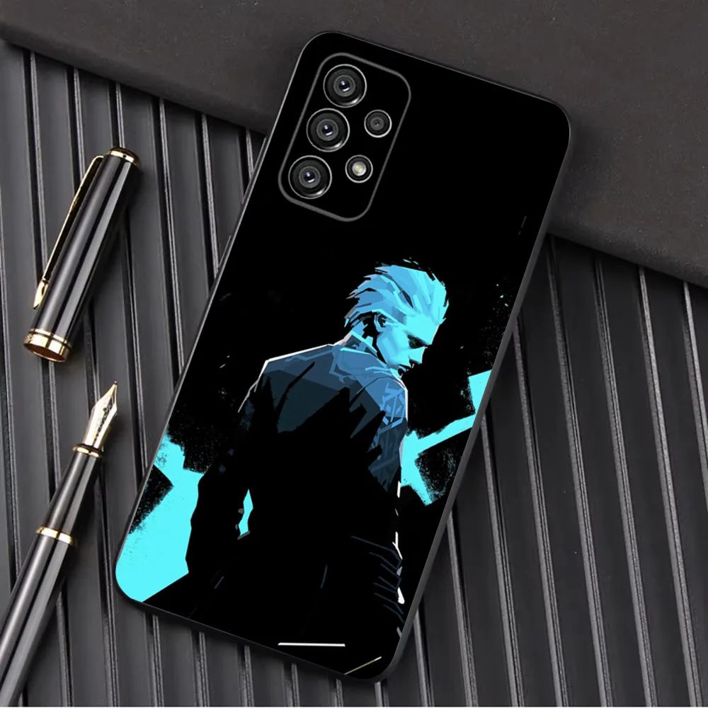 Game D-Devil M-May Cry 5 Phone Case For Samsung Galaxy A13 A21s A22 A31 A32 A52 A53 A71 A80 A91 Soft Black Shell