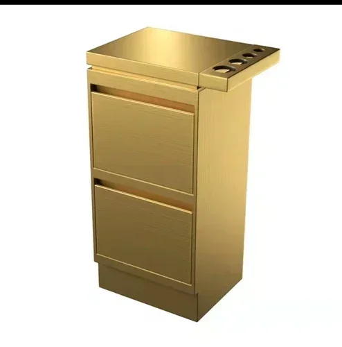 Тележка-органайзер из железа для салона красоты