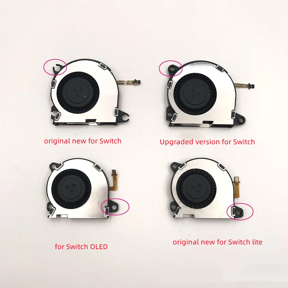 

100 шт. OEM и оригинальный DIY внутренний вентилятор охлаждения запасная часть для Nintendo Switch & Switch Lite & Switch OLED аксессуары