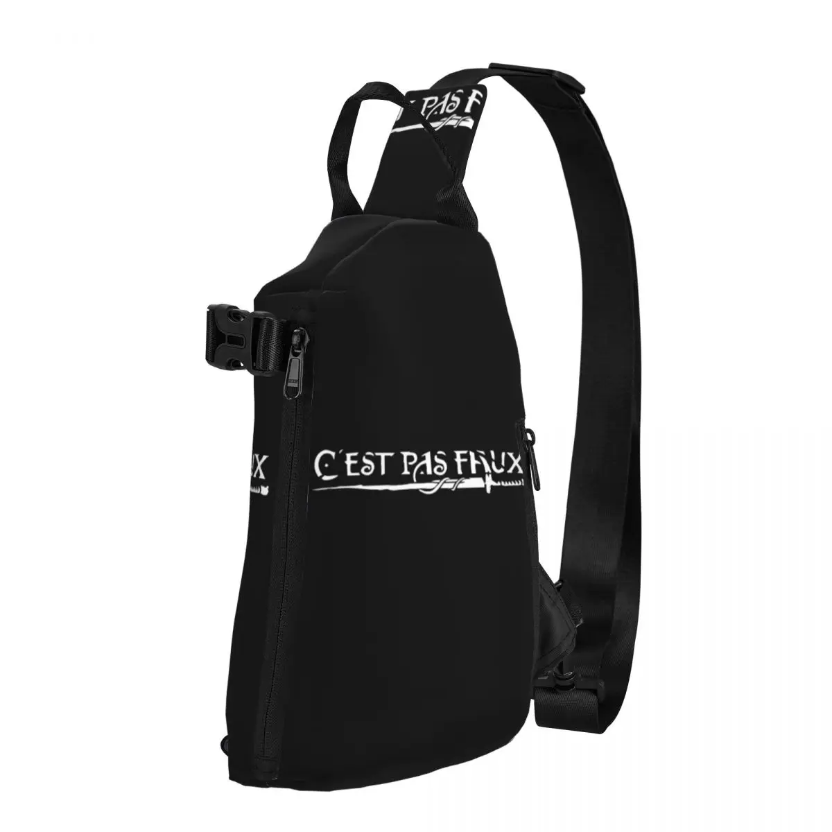 

Cest Pas Faux Kaamelott Chest Bags Men Tv Show Cycling Shoulder Bag Fashion Designer Crossbody Bag University Running Sling Bags