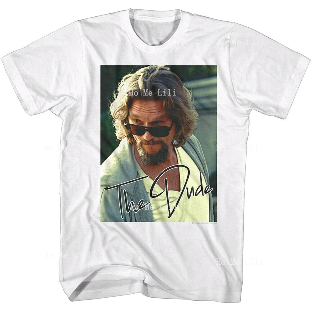 Big Lebowski The Dude His Dudeness T-shirts For Men Luxury