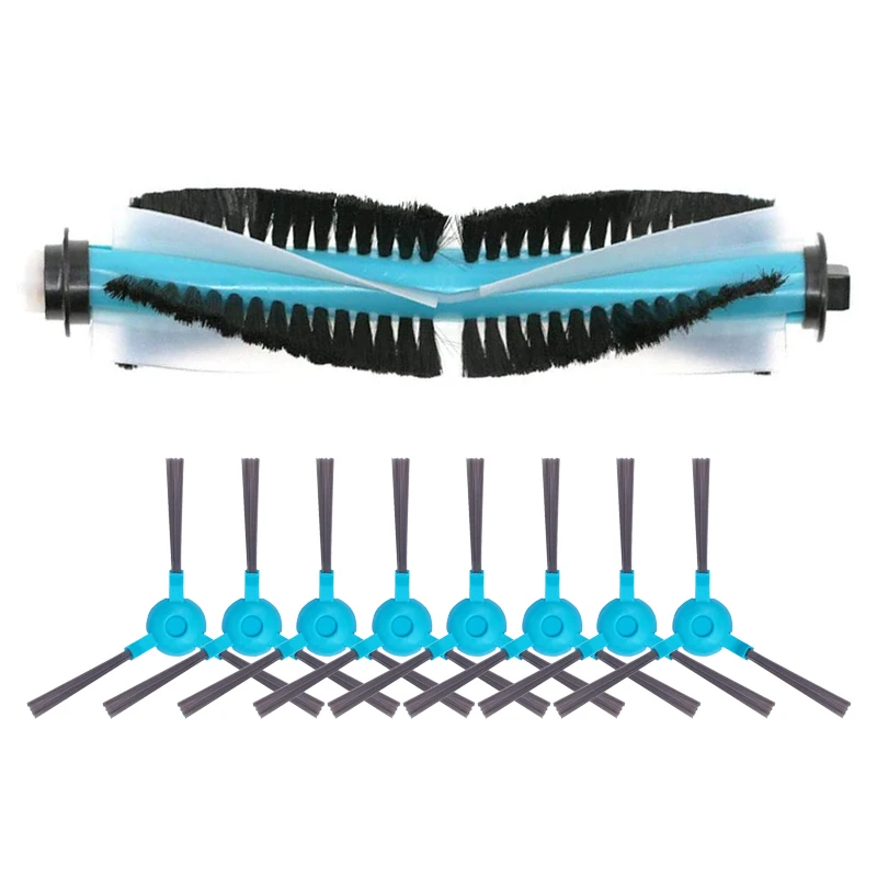 

for Cecotec Conga 1290 1390 Robot Vacuum Cleaner Main Roller Brush Side Brush Accessory Kit