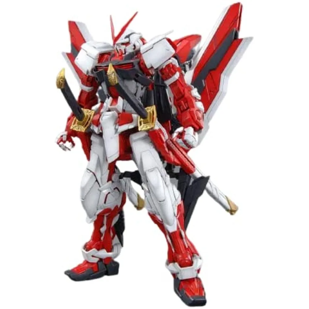 

Фигурка GUNDAM Gunpla, MG 1/100, астрая, астрая, Gundam, красная машина, 18 см, ПВХ, красная, потерянная Строительная игрушка, Подлинная