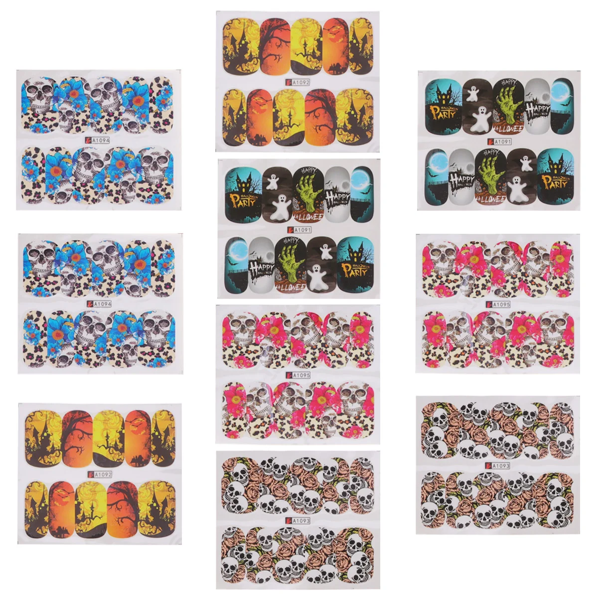 

10 Nail Decoration Delivcate Design Sticker Design Sticker Nail Sticker for Girl