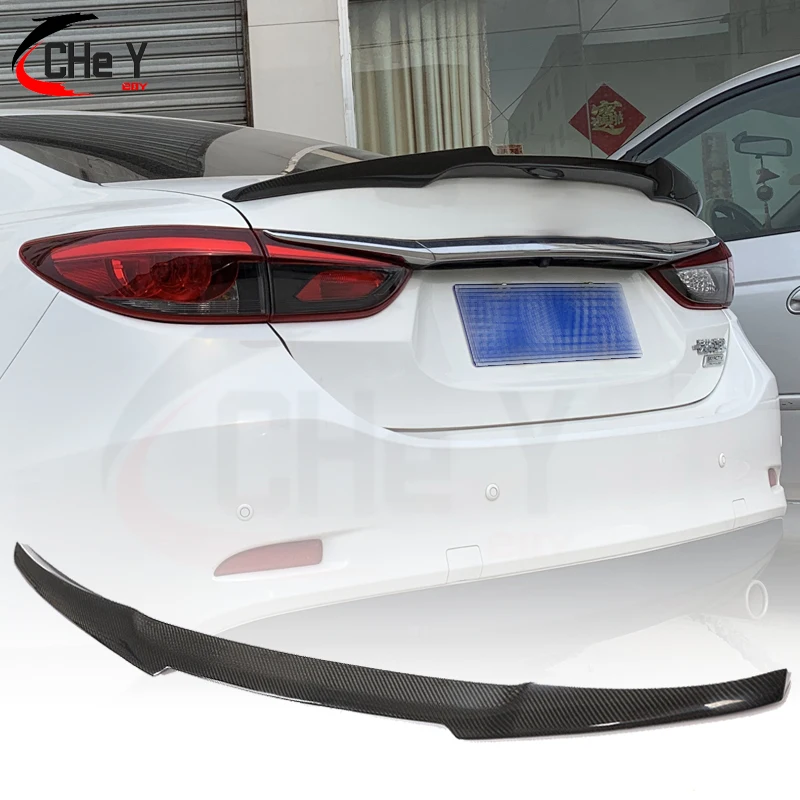 Задний спойлер из углеродного волокна для Mazda 6 Atenza будьте внимательны 2014 2015 2016 2017