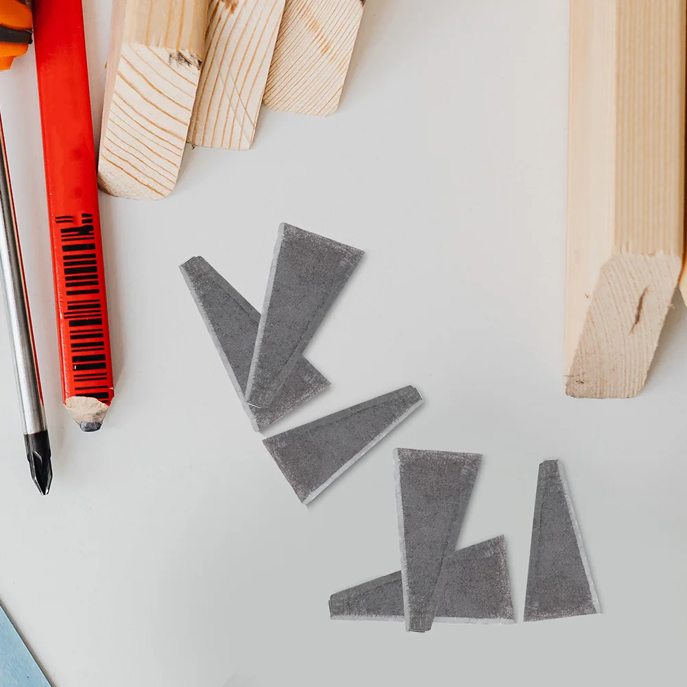 

10pcs Wedge Carbon Steel Fixing Wedge Repair Tool Hammer Accessory Size L