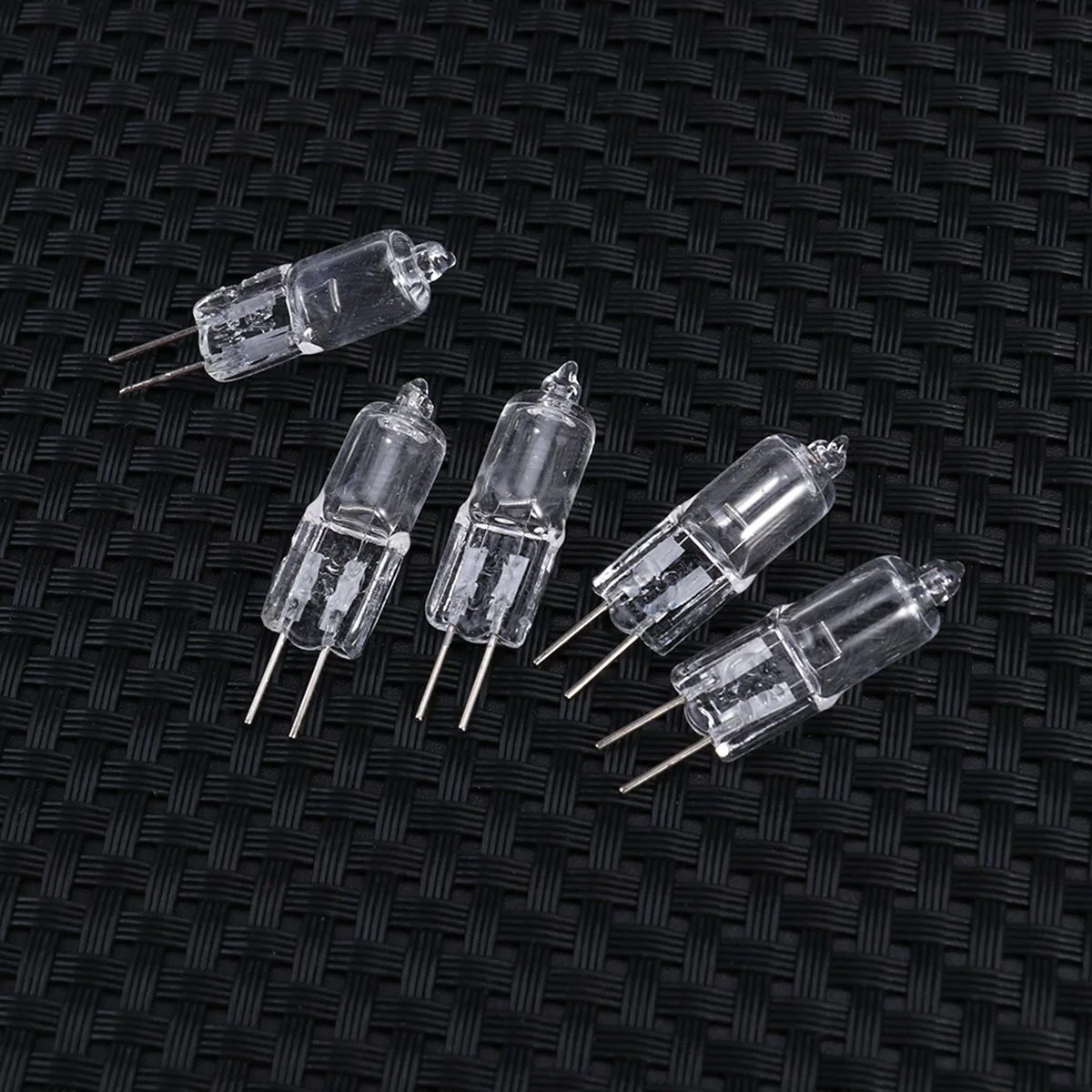 5 Pcs 20W 12V 2900K G4 Base Bi-Pin Crystal Lamp Halogen Bulbs for Cabinet Lighting Spotlight g4 light