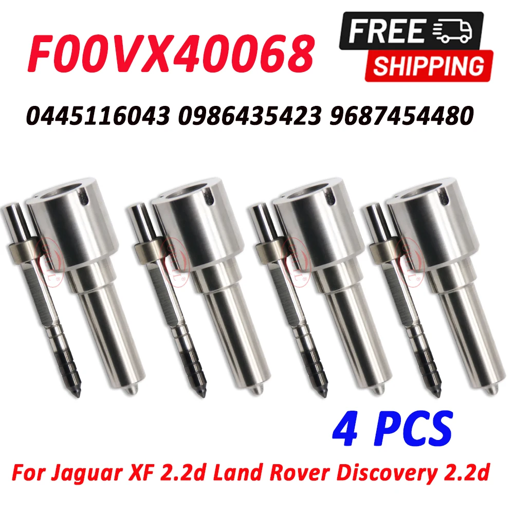ORLTL F00VX40068 Форсунка топливного инжектора для BOSCH PIEZO Jaguar XF 2.2d Land Rover Discovery 0445116043