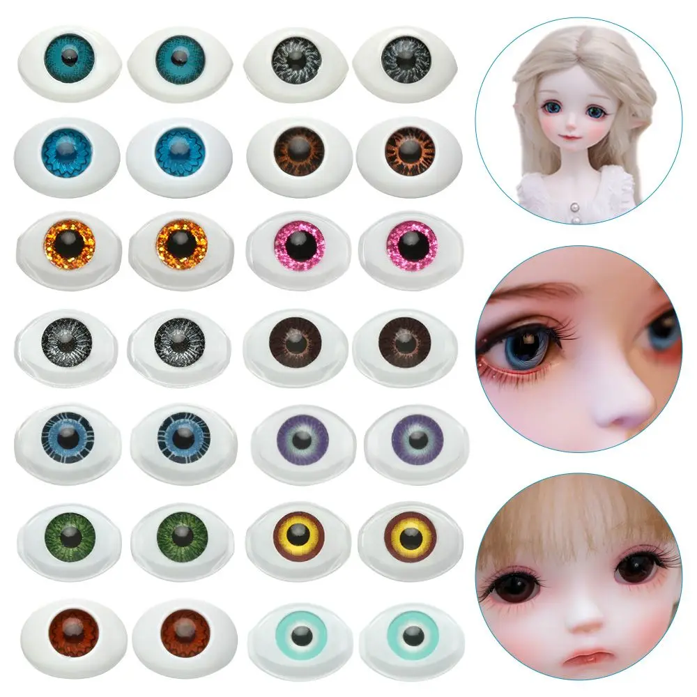 

1Pair 10mm Doll Safety Eyes Puppet Making Dinosaur Eye For BJD Dolls DIY Craft Animal Toys Girl Gift Doll Accessories 18 Styles