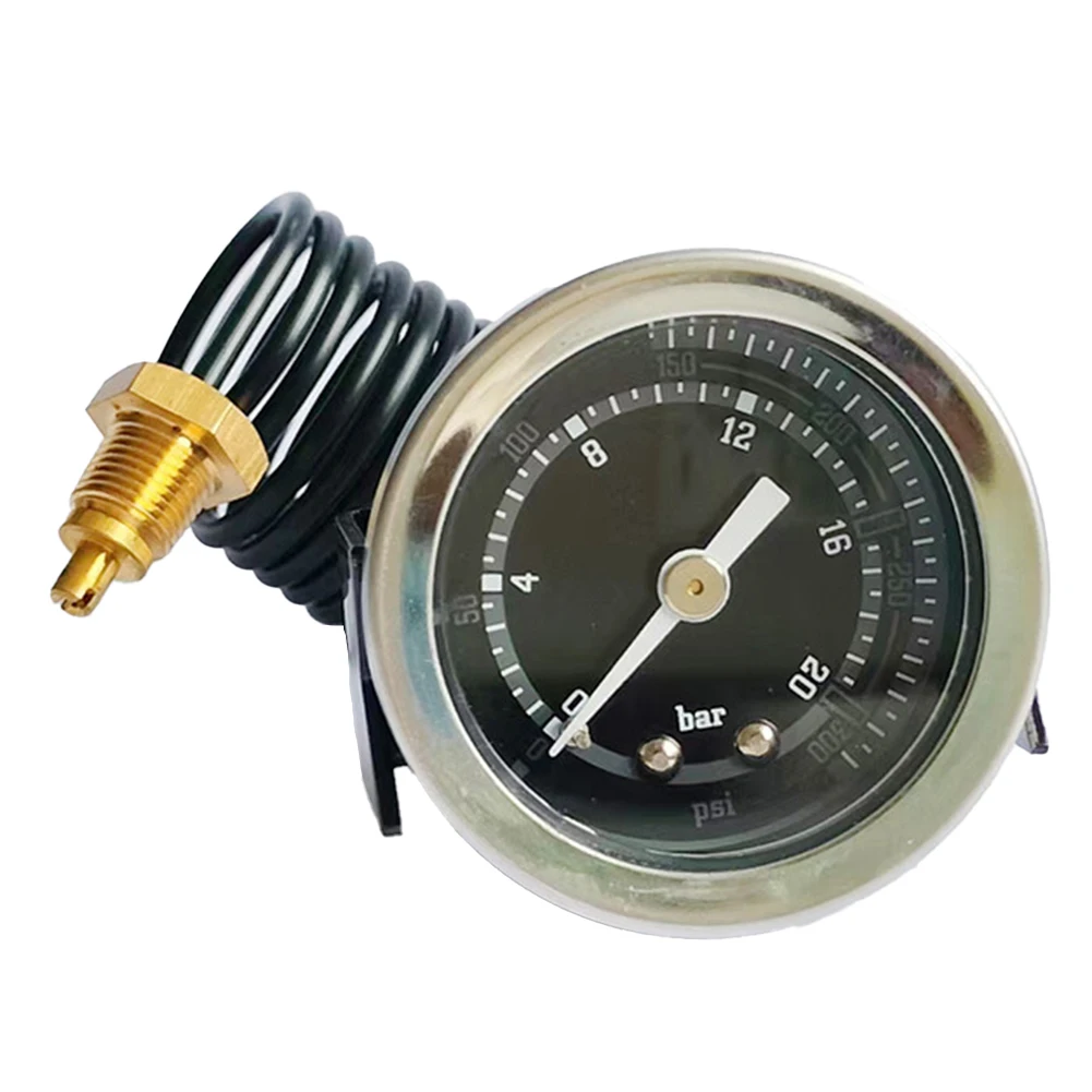 

Кофемашина Паровой котел 16 бар G1/8 Парогенератор Капиллярный расходомер Вспениватель молока Железный корпус Капиллярный манометр Y40