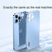 super hot stainless steel for iphone13 phone case 13pro new 13promax set iphone12 phone case