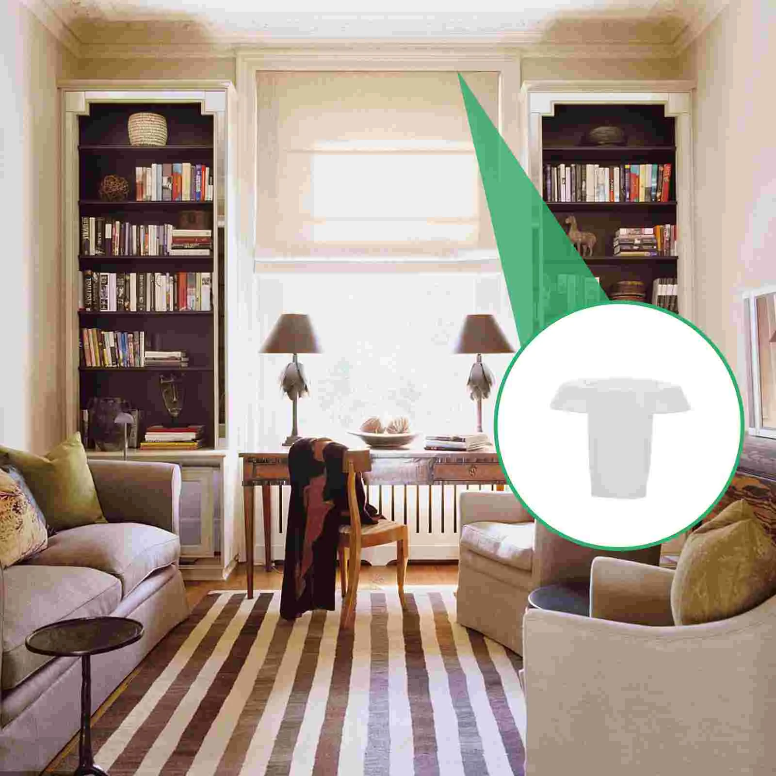 

Blinds Plugs Rail Bottom Blind Cord Plug Button Cover Wood Clear Ladder Venetian Buttonsreplacements Curtain Hooks Accessory