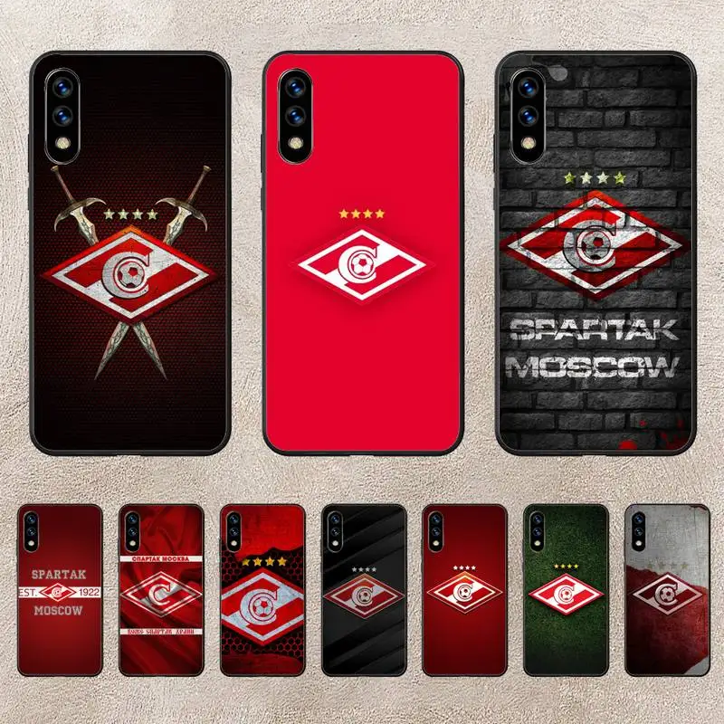 

Moscow Football Spartak Phone Case For Huawei P10 P20 P30 P50 Lite Pro P Smart Plus Cove Fundas