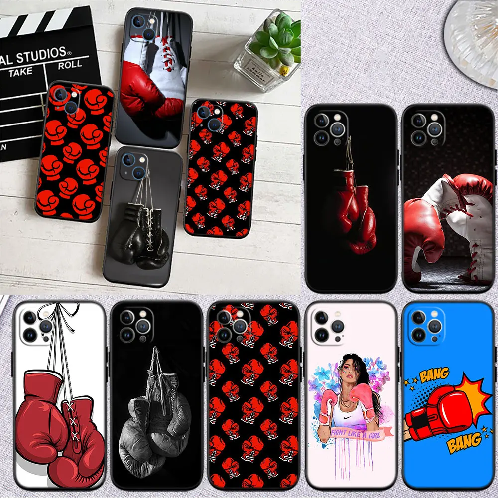 Фото Чехол для телефона MI7 Boxing Girl Gloves Soft Shell для Samsung Galaxy S20 S21 S22 Ultra FE + Plus A21S A22 A24 A25 A26 A30 A30S A31 №3