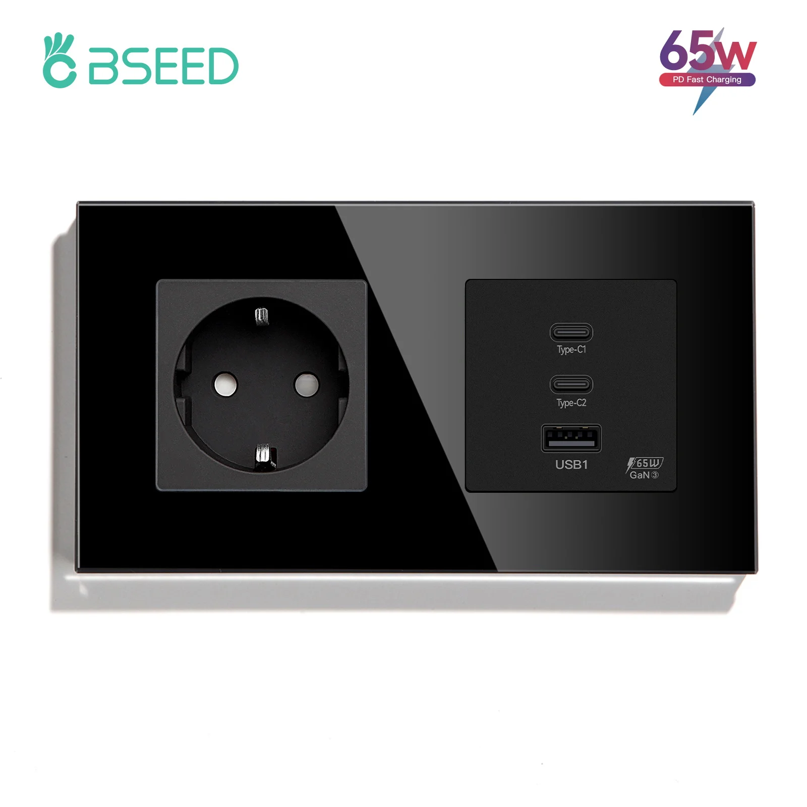 

Сенсорный выключатель BSEED 1/2/3/4 Gang стеклянный