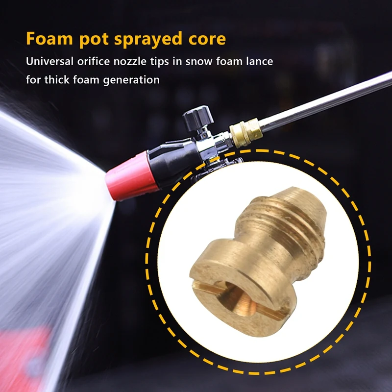 3 шт. насадки для пенной пушки 1 мм