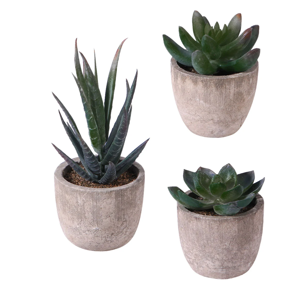 

Succulent Artificial Fake Faux Succulentssimulation Potted Decorative Cactussmall Pots Succculentrealisticcacti Arrangements