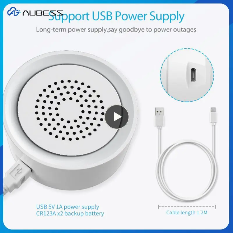 

Home Security Smart Human Body Sensors Smart Life Tuya Wireless Siren Alarm Home Security Sensor Alarm Universal Wifi