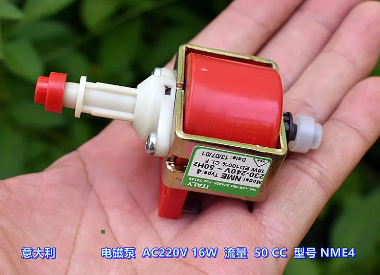 

Electromagnetic Pump AC 230-240V 50HZ 16W Self-priming Coffee Machine Plunger pump Water Pomp AC 220V