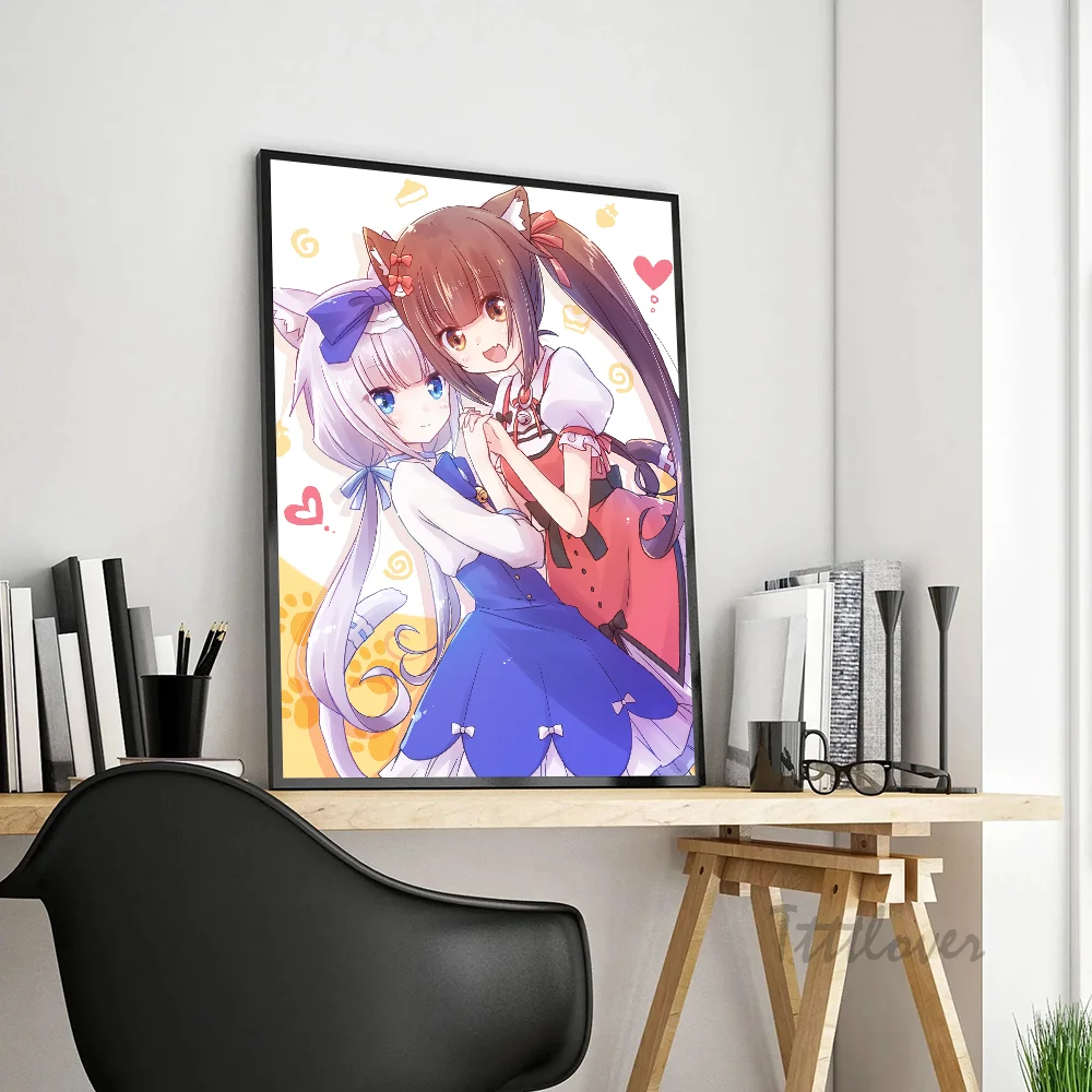 Nekopara Neko Para аниме постер наклейки художественные настенные фрески Декор игровой