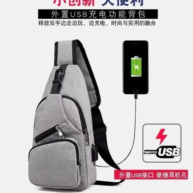 Портативная Сумка Через Плечо Myth Wukong Black Game Большая Вместительная Нагрудная Для