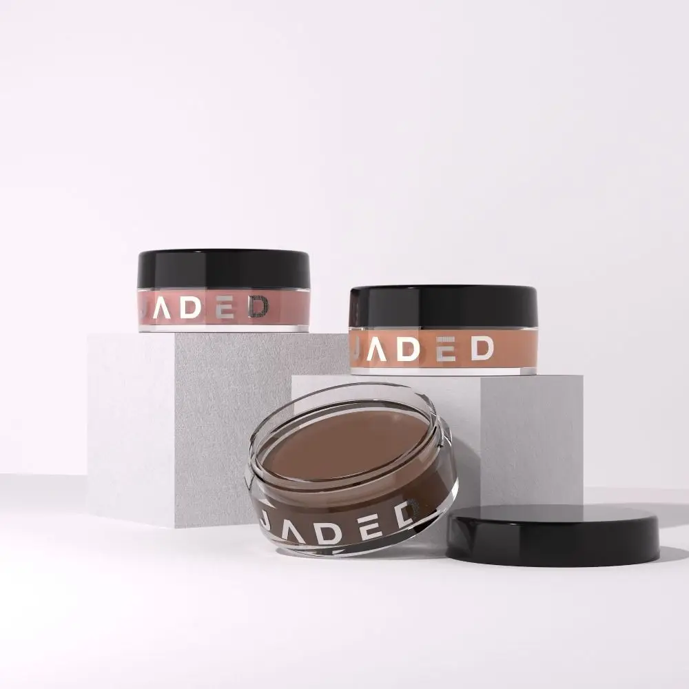 Матовые кремовые тени для век дымчато-фиолетовые увлажняющие очищенные