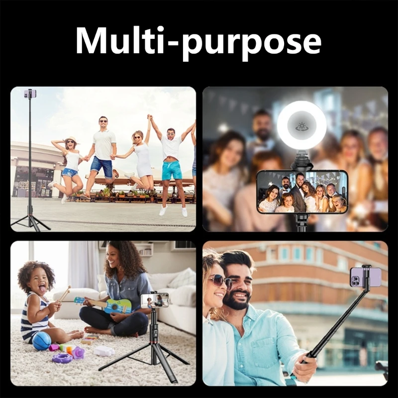 573A C10 Подставка-штатив для смартфона Bluetooth-совместимая палка селфи с