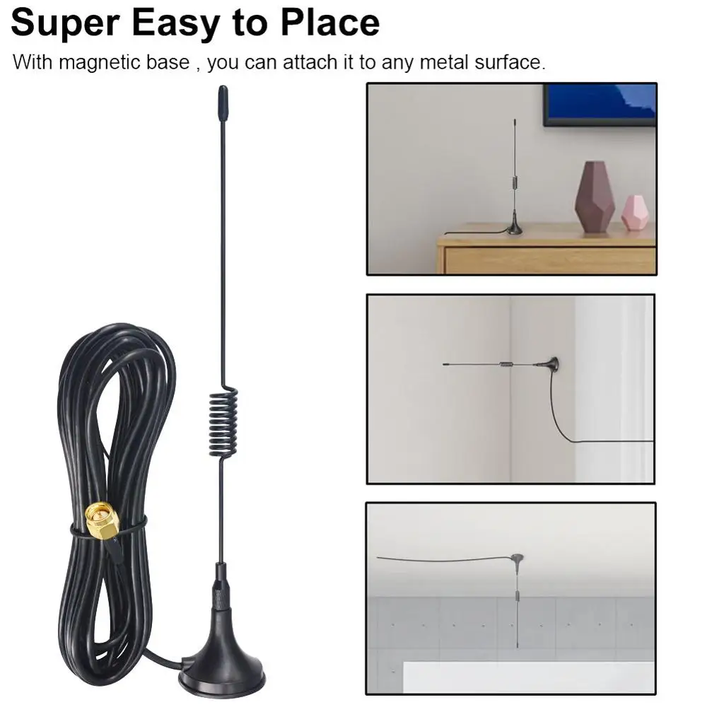 6 дБи получает стандартную GSM антенну адаптер сделай сам SMA TS9 TNC CRC9 BNC MCX SMB RP антенна
