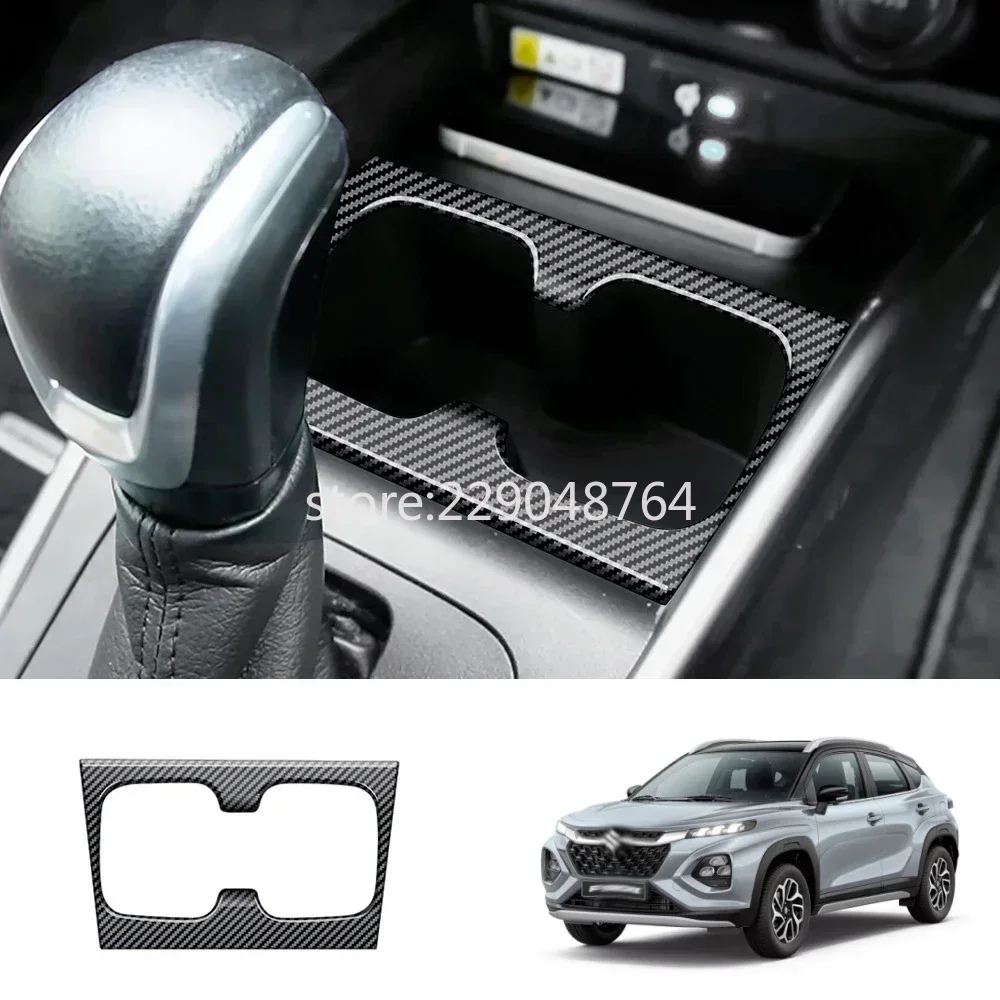 Для Suzuki Fronx WDB3S WEB3S 2025 2026 ABS черная задняя крышка кондиционера, накладка приборной панели, крышка переключения передач, накладка, стиль (art.: 3920cfda80644) - 3920cfda80644