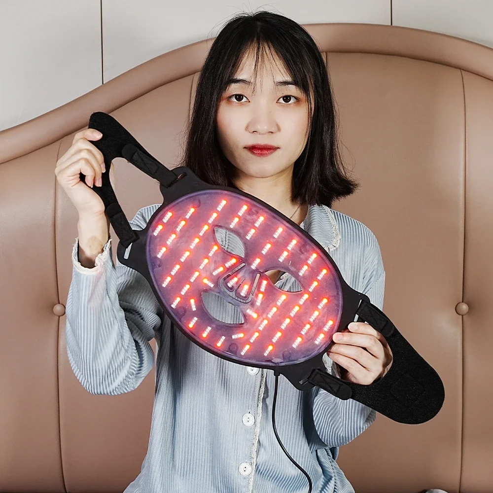 Светодиодная светотерапевтическая маска sgrow Инфракрасная и красная 660 нм 850