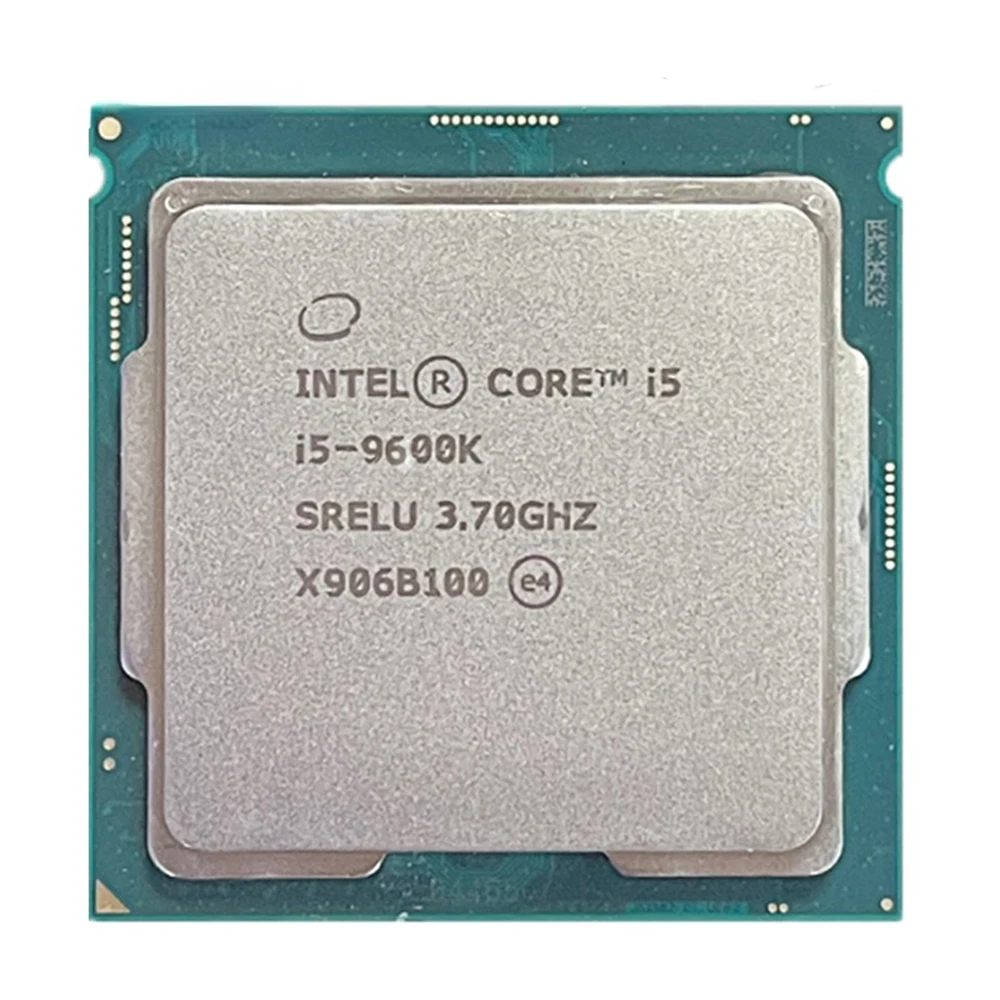 

Intel Core i5-9600K i5 9600K 3.7 GHz Six-Core Six-Thread CPU Processor 9M 95W LGA 1151