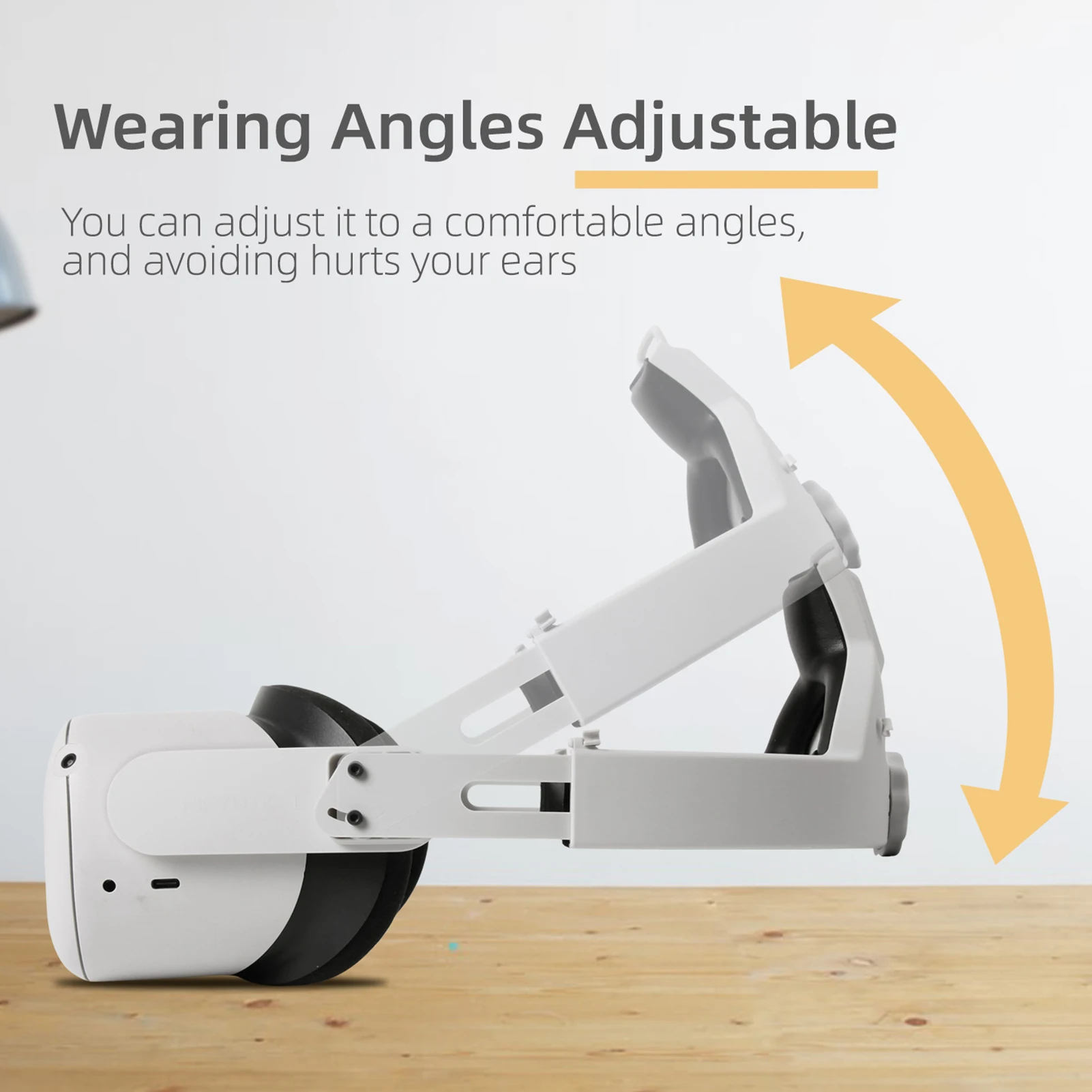 

VR Accessories ForOculus Quest 2 Strap Adjustable Headband Increase Supporting Force And Improve Comfort Wearing Experience