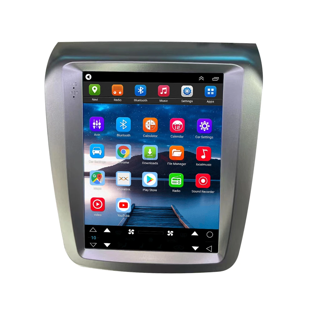 

9.7" Tesla Screen Android Car Radio For Toyota Alphard 2005 Vellfire A10 Multimedia Player GPS Navigation Head Unit 2Din Carplay