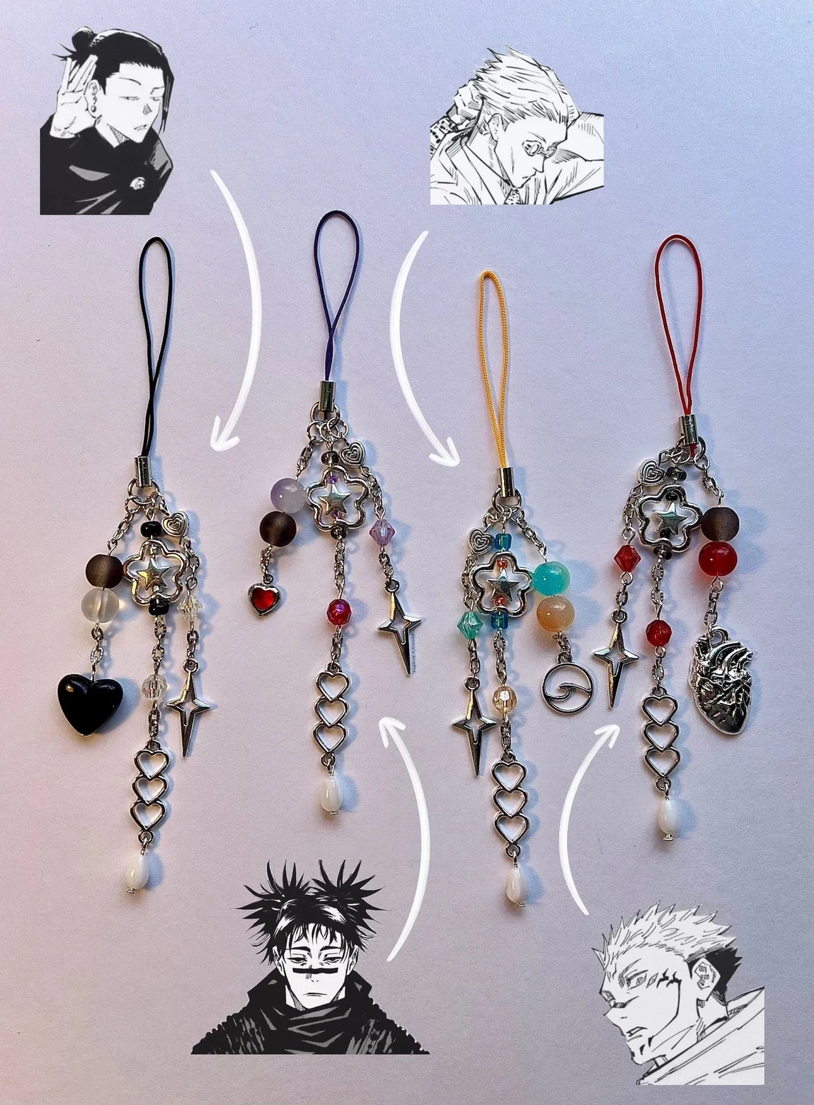 Аксессуары для мобильных телефонов в стиле аниме Jujutsu Kaisen Nanami Kento Ryomen Sukuna Suguru Geto