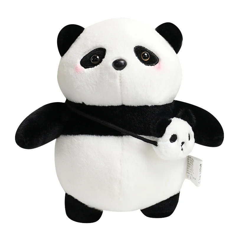 

22CM New Chubby Panda Bear Plush Stuffed Animal Doll Animals Toy Pillow Cartoon Kawaii Dolls Girls Lover Gifts