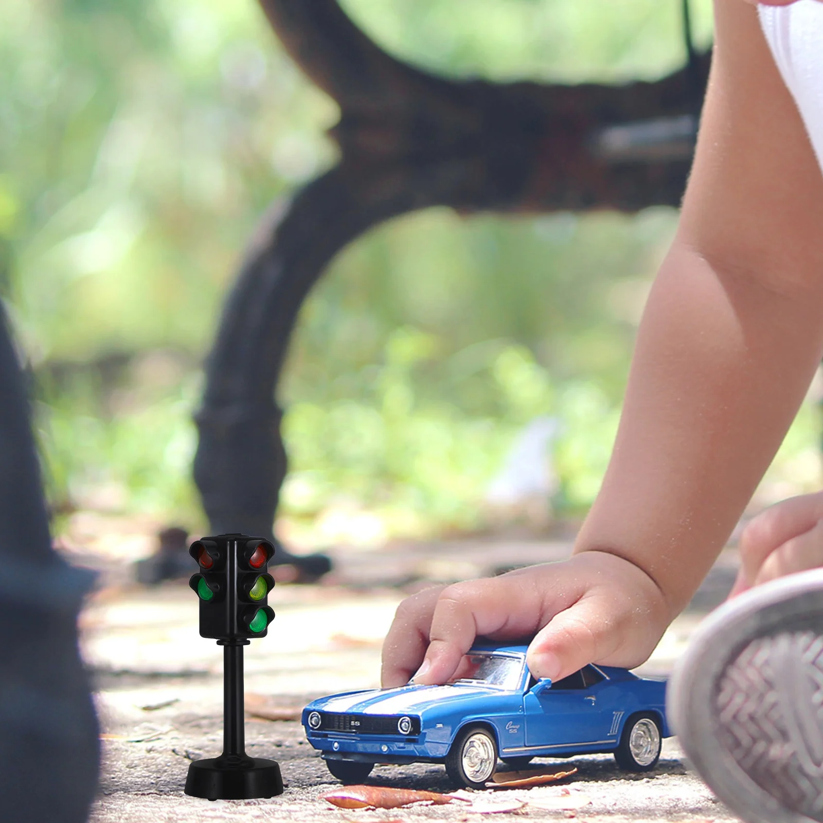 3 шт. светофор маленький сигнал игрушечный автомобиль детские игрушки модель