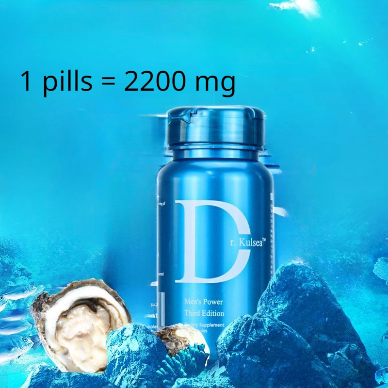 

1 Bottle 30 Oyster Essence Capsules Green Scallop Male Kidney Nourishing Zinc Selenium Health Products High Concentration Oyster