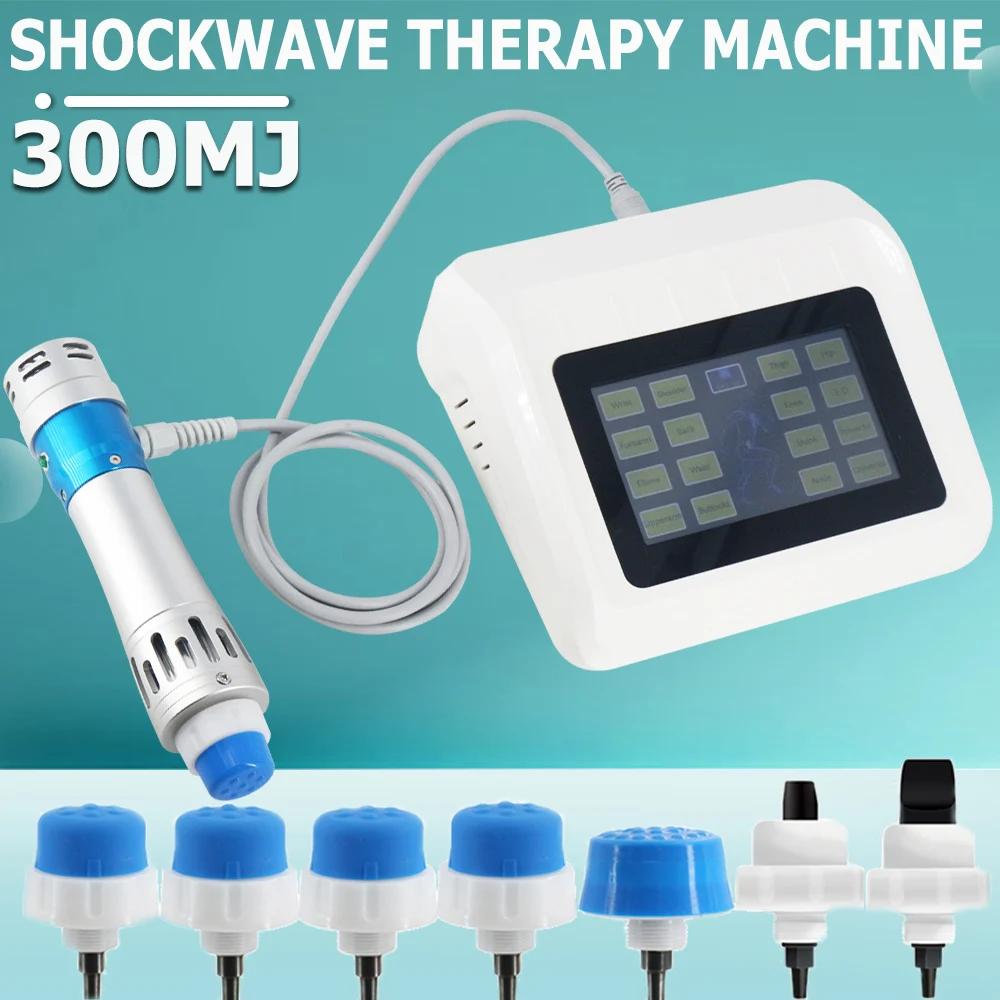 

300MJ Shockwave Equipment For Erectile Dysfunction Physiotherapy Shock Wave Therapy Machine Effective Body Relaxation Masssger