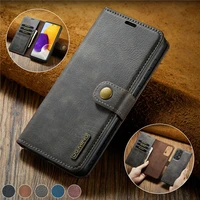 for samsung a72 5g flip case detachable magnetic card slot cover samsung galaxy a72 leather wallet case a 72 sm a726 a725 funda