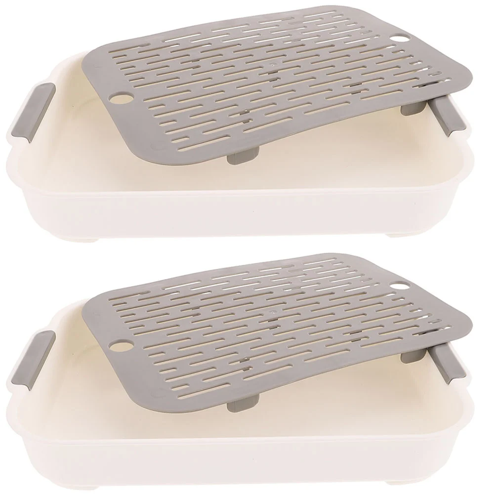 

Toilet Box Litter Potty Rabbit Pet Trainer Corner Bunny Small Hamster Detachable Guinea Animal Cage Ferret Training