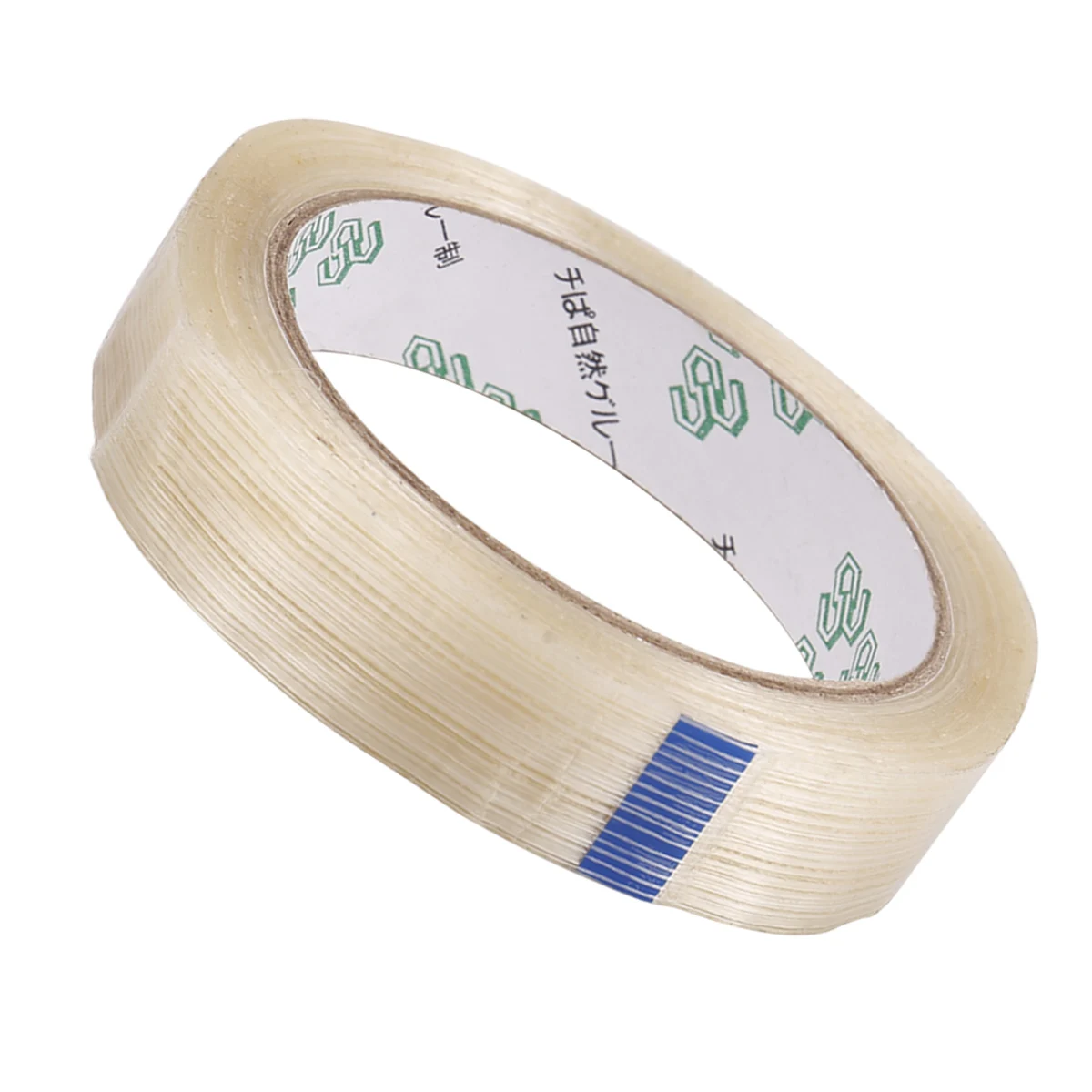 Фото Strength 25m Length Adhesive Fiberglass Tape Strip Fiber Tape for Packing RC Model fixed wing plane 2cm Width 2cm*25m №5