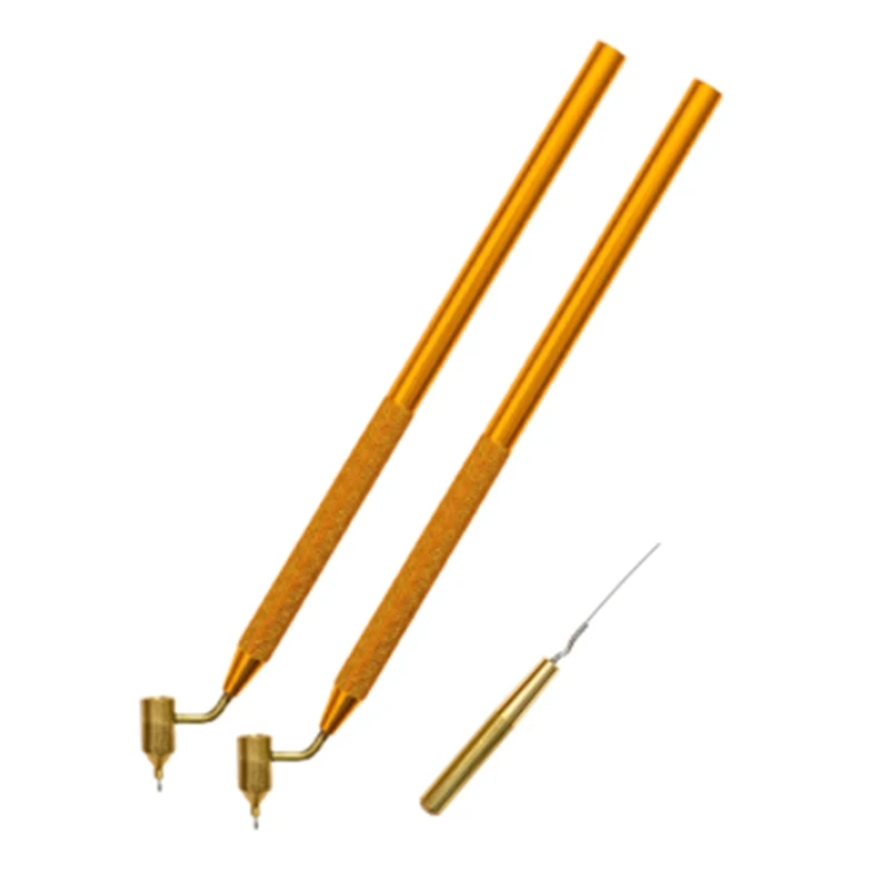 

2Pcs Slanting Fine Line Paint Pen Precision Touch Up Paint For Rock Chips And Scratch Repair