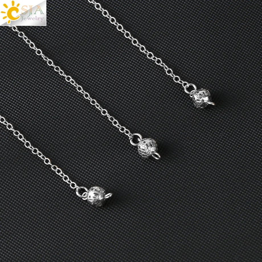 Кристаллы CSJA маятник натуральный зеленый флюорит Divination маятники Камень