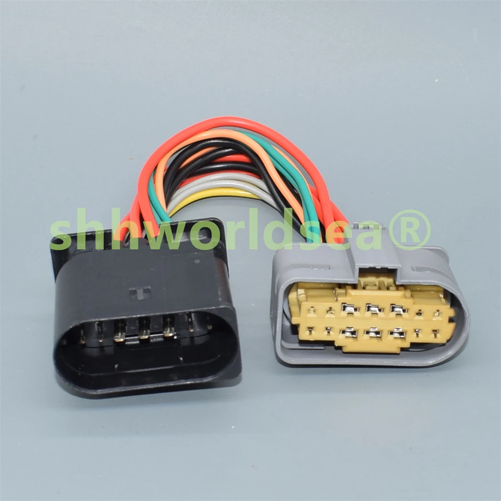 Shhworldsea 14-контактный автомобильный разъем для проводов, мужской и женский разъем, корпус жгута проводов автомобильных фар A0525456026 для Mercedes-Benz