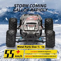 rc cars high speed brushless 116 2 4g racing 75kmh 4wd alloy electric remote control crawler monster drift off road truck