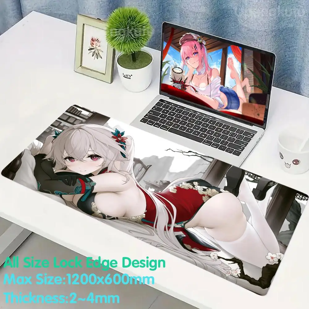 A_azur L_lane Anchorage Коврик для мыши Резиновый коврик ПК Gamer Accessorios игрового стола Mauspad 4