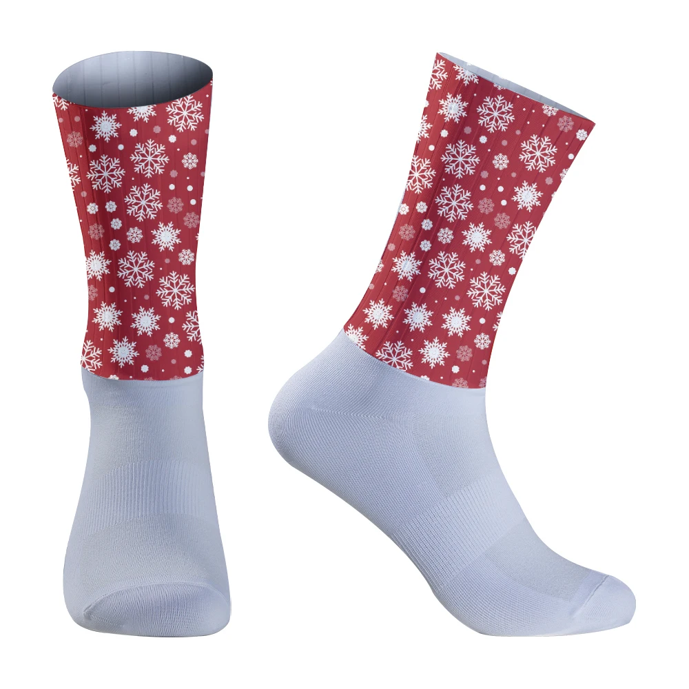 2024 Новые велосипедные носки нескользящие силиконовые летние воздушные мужские