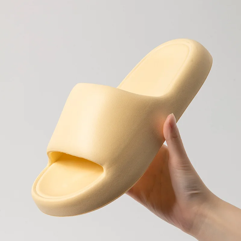 Summer EVA Thick Soled Sandals Slippers for Women's Home Bathroom Silent Slippers Anti Slip Wear Resistant Couple Slippers